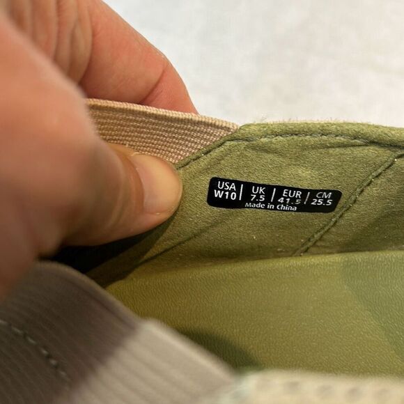 Spenco Convertible Sterling Orthotic Mule Shoes Slip Ons Sz 10 Tan Suede Leather - Picture 8 of 9